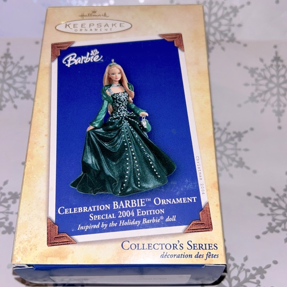 Barbie celebration hallmark collector ornament, 2004 edition with box. - Picture 1 of 1